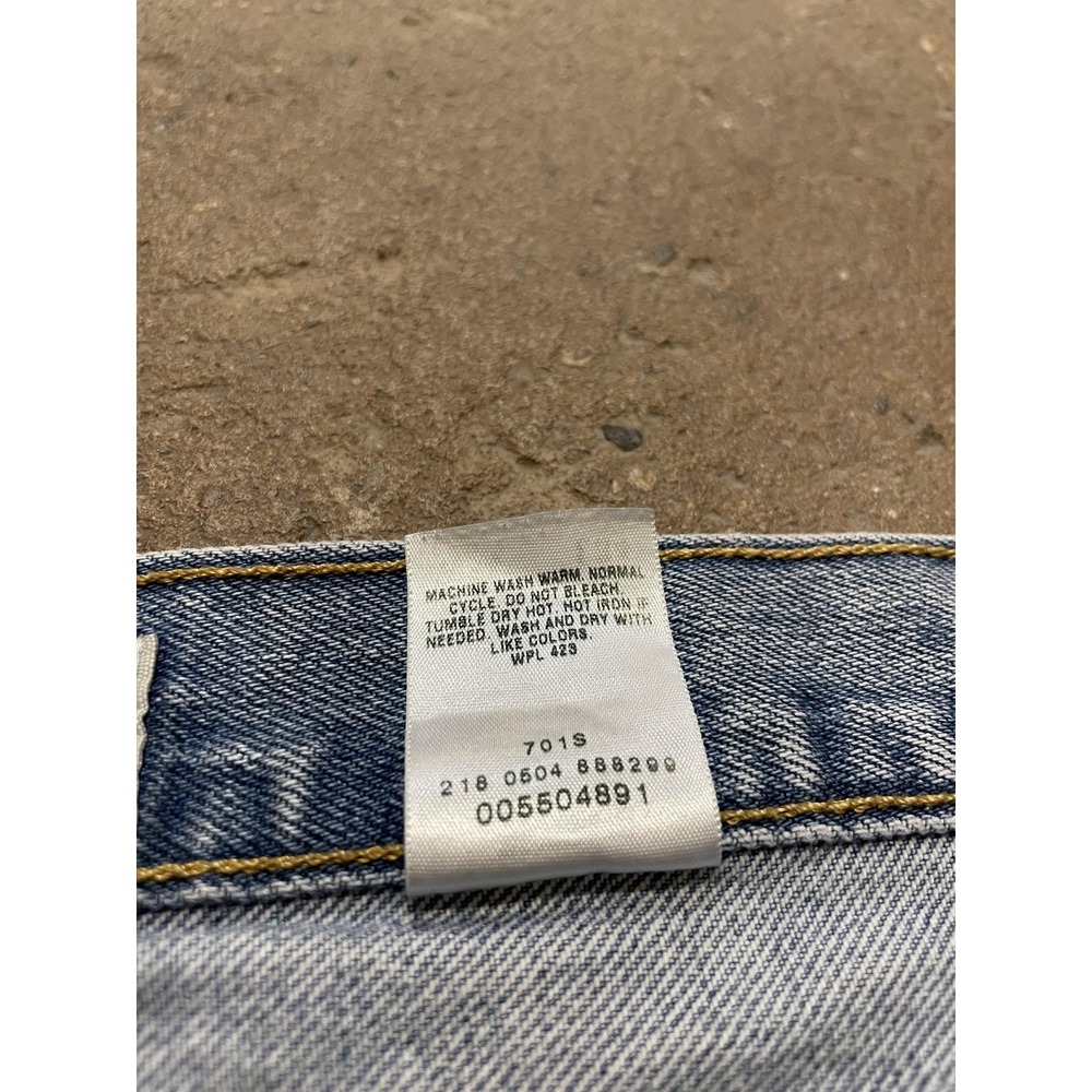 Levi's 550 Jeans Mens 34x34 Light Wash Relaxed Fit Tapered‎ Leg Denim Zip Fly - Picture 9 of 16